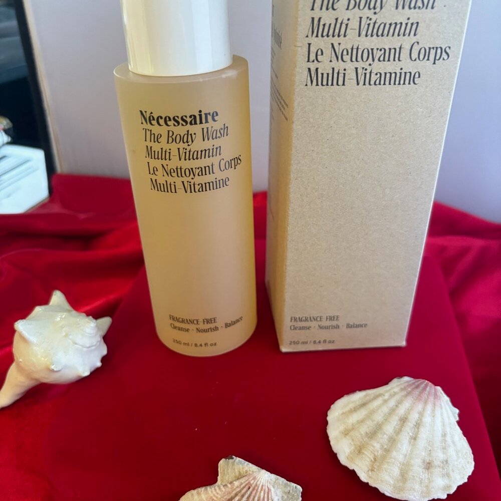 Necessaire body  wash multi vitamin  8.4 oz. New with box